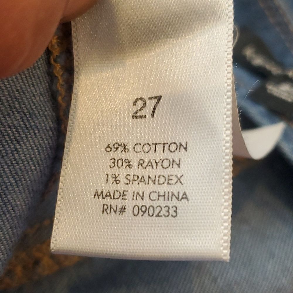 Denim Mini Skirt Size 27 - Picture 4 of 4